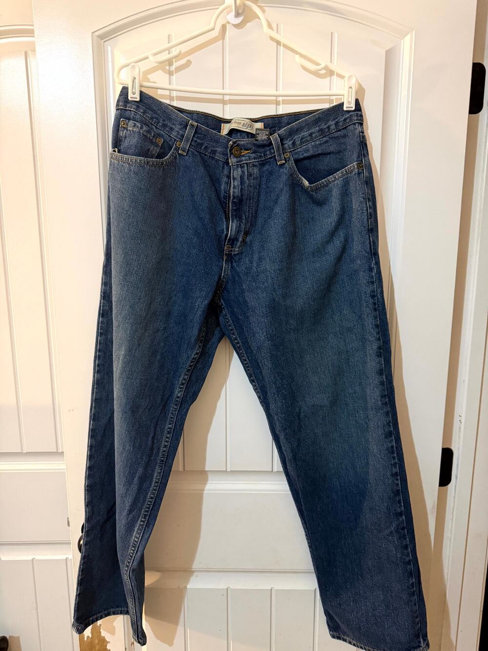 Urban Pipeline Men's Jeans 34x30 Blue Denim Straight Leg Classic 5 Pocket